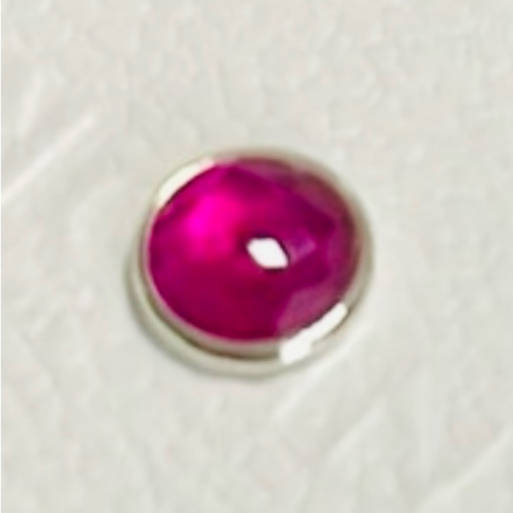 Pandora Silver July Birthstone Locket Charm
